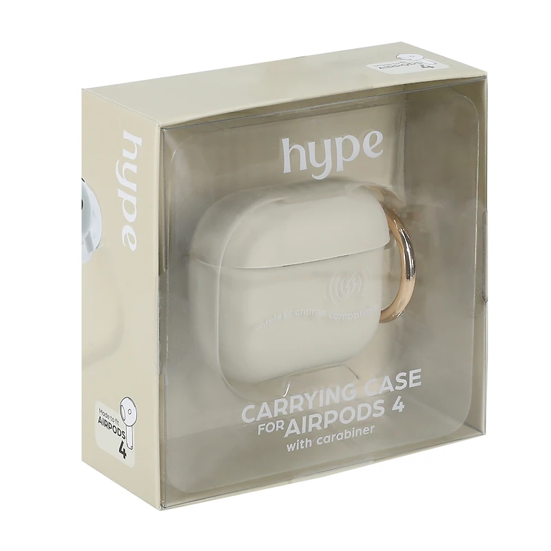 Hype AirPods® Carrying Case With Carabiner
