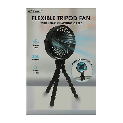 Bytech® Flexible Tripod Fan