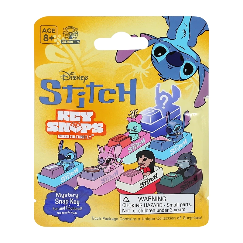 Disney Stitch Mystery Snap Key Figure (Styles May Vary)