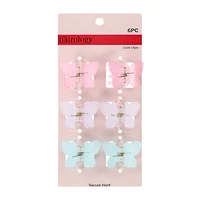 Style Hairology Claw Clips 6-Pack