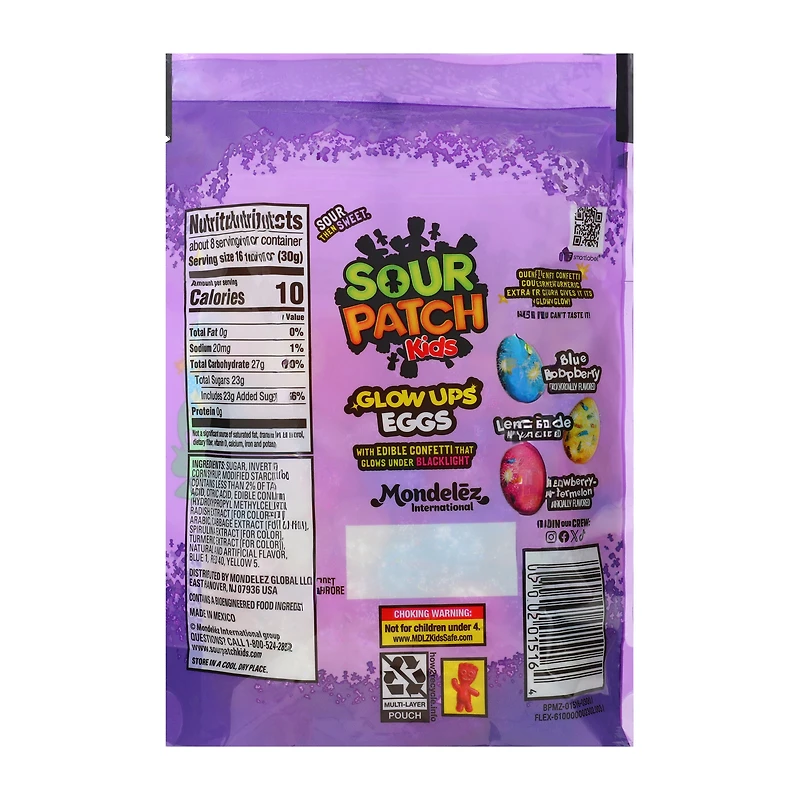 Sour Patch Kids® Glow Ups Eggs Candy 8.3oz