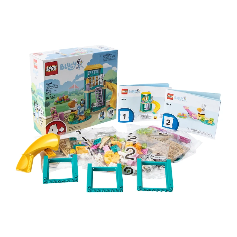 LEGO® Bluey Playground Fun With Bluey And Chloe Building Toy