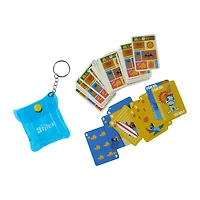 Disney Stitch Mini Playing Card Keyring Set