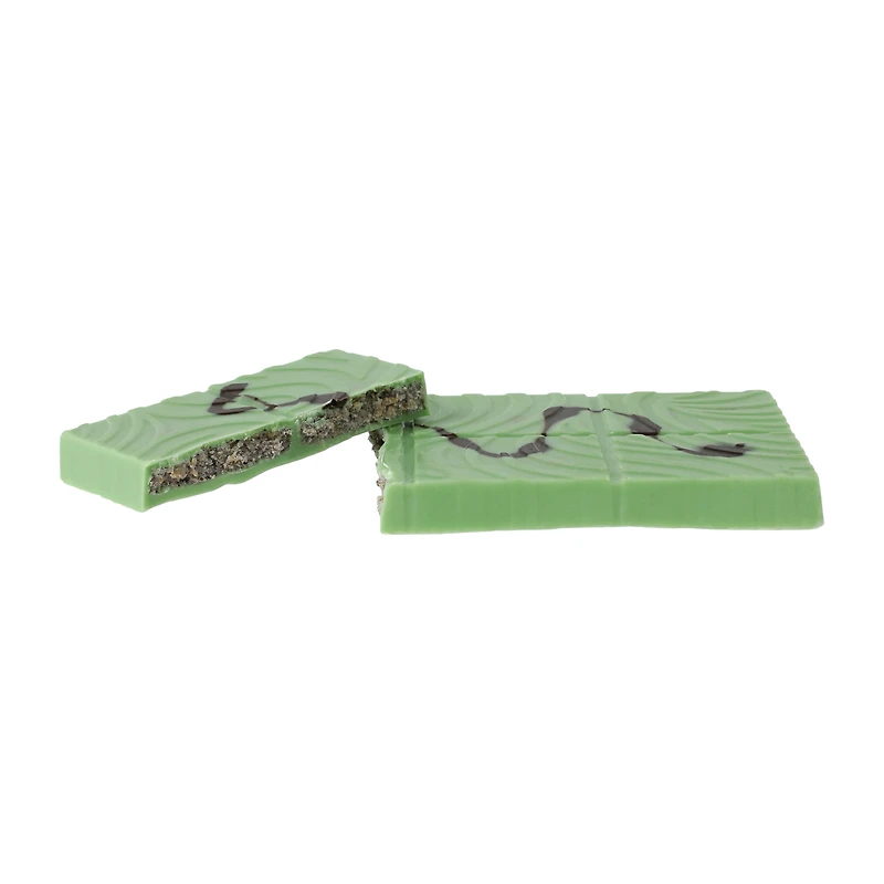 Gudlife By Astor Chocolate Dubai Style Mint Confection Cookies & Cream Krunch Chocolate 3oz