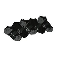 Young Mens Nine Fly Performance No Show Socks 5-Pairs