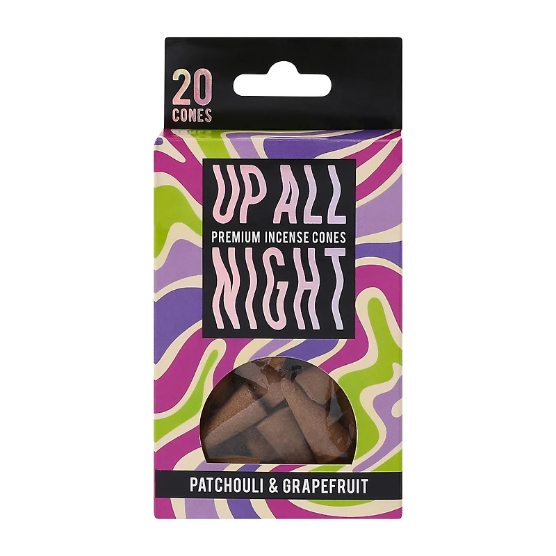 Up All Night Premium Incense Cones 20-Pack