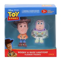 Disney PIXAR Toy Story Flocked Figures 2-Pack