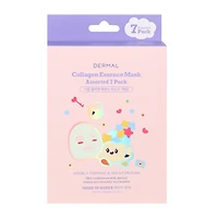 Dermal Collagen Essence Mask Assorted 7-Pack
