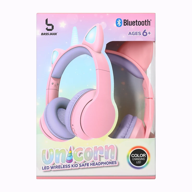Bass Jaxx™ LED Unicorn Headphone