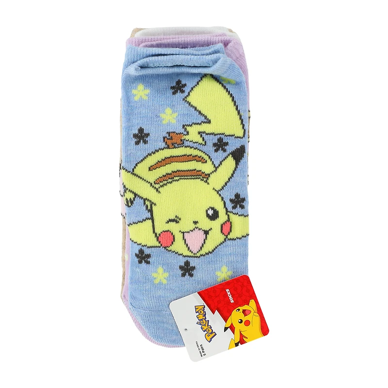 Branded No-Show Socks 5-Pack