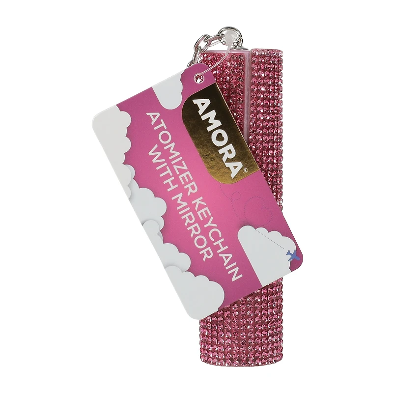 Amora™ Atomizer Keychain With Mirror