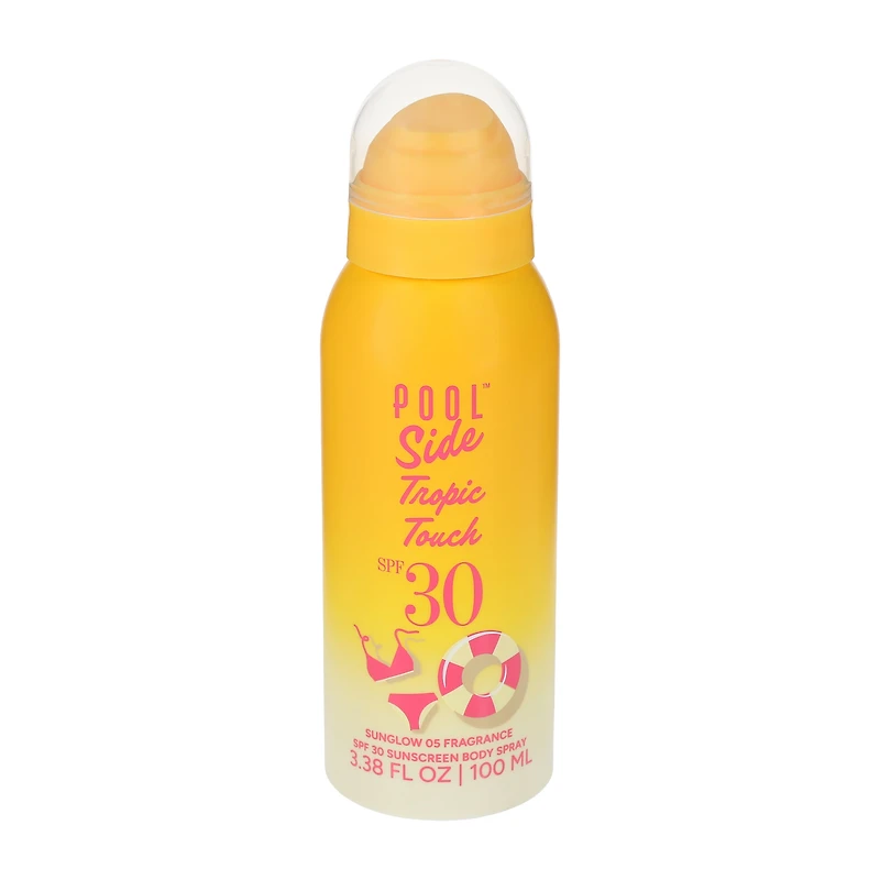 Pool Side™ Tropic Touch SPF30 Sunscreen Body Spray 3.3oz