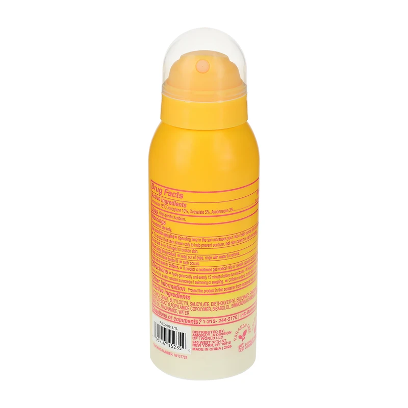 Pool Side™ Tropic Touch SPF30 Sunscreen Body Spray 3.3oz