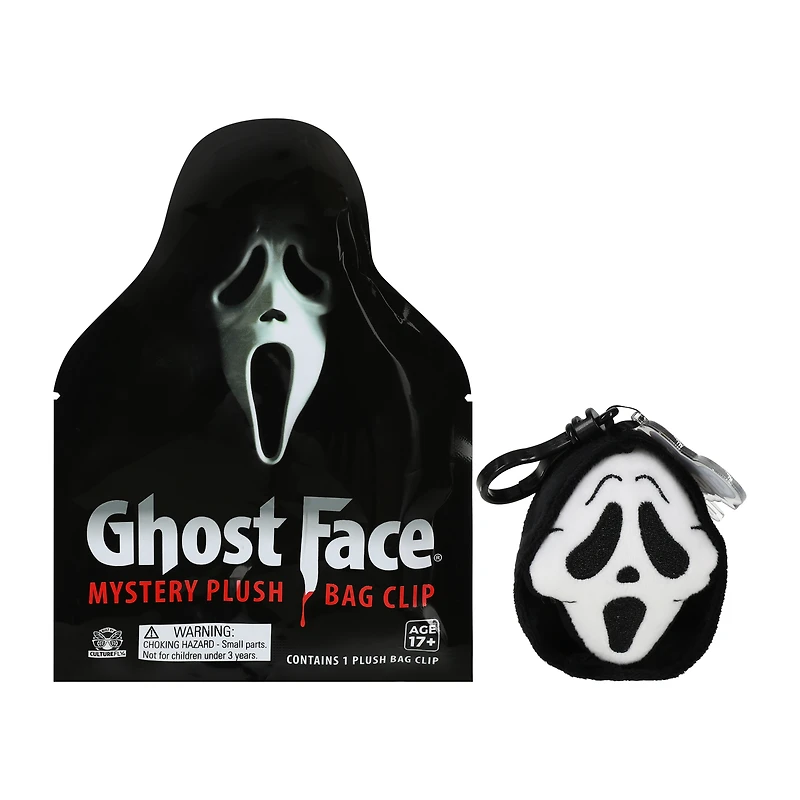 Ghost Face® Mystery Plush Bag Clip (Styles May Vary)