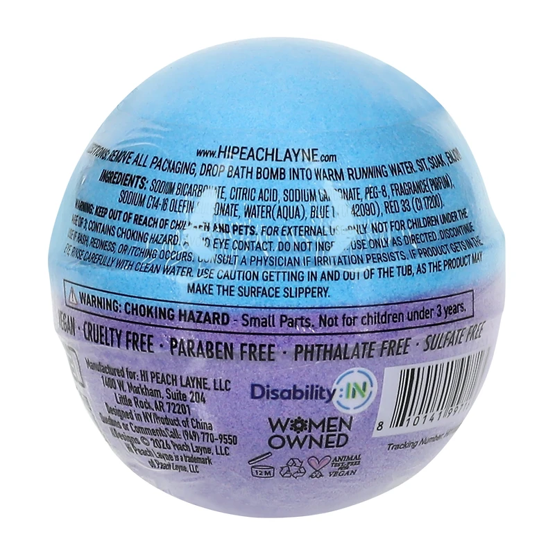 Hi Peach Layne® Friendship Bracelet Bath Bomb 4.5oz