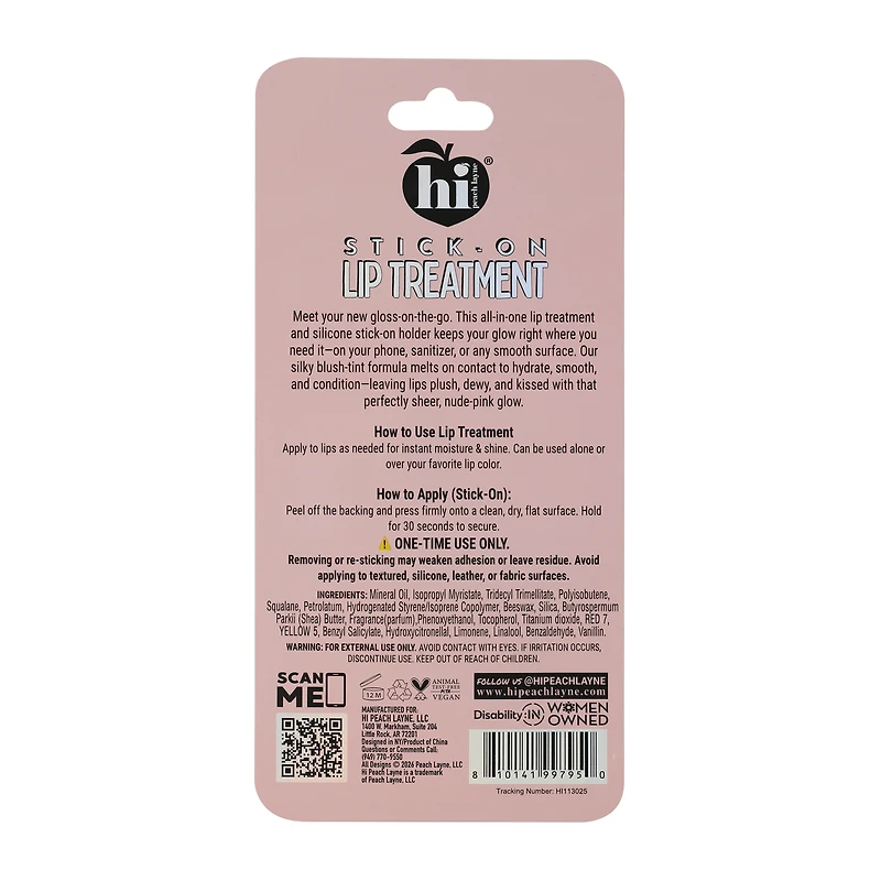 Hi Peach Layne® Stick-On Lip Treatment 0.2oz