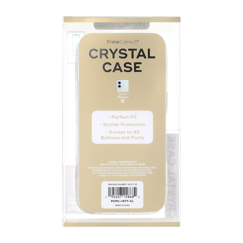 iPhone 16® Crystal Phone Case - MagSafe® Compatible