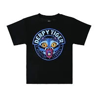 Juniors K-Pop Demon Hunters Derpy Tiger Delivery Service Graphic Tee