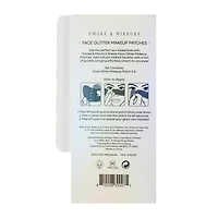 Smoke & Mirrors Glitter Freckles Shimmer Pink Face Glitter Makeup Patches 6-Sheets