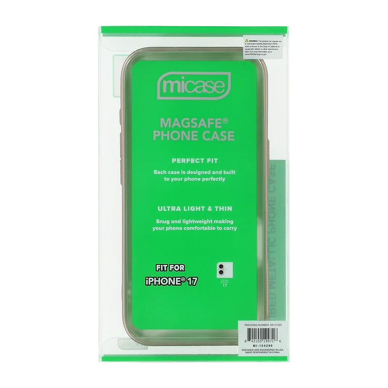 iPhone 17® MagSafe® Textured Metallic Case