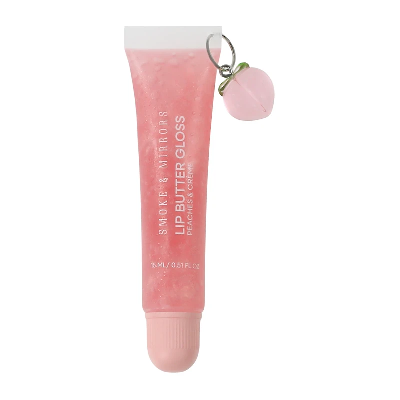 Smoke & Mirrors Luscious Lips Peaches & Crème Lip Butter Gloss 0.5oz