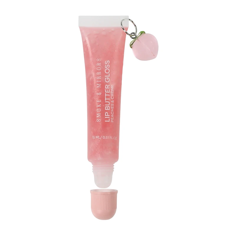 Smoke & Mirrors Luscious Lips Peaches & Crème Lip Butter Gloss 0.5oz