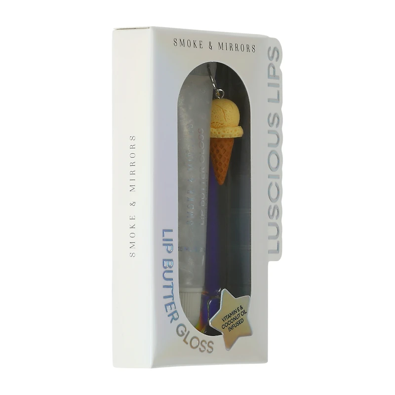 Smoke & Mirrors Luscious Lips Vanilla Gelato Lip Butter Gloss 0.5oz