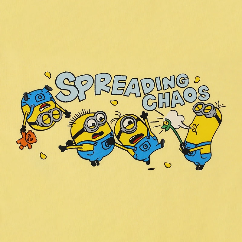 Kids Minions Spreading Chaos Graphic Tee