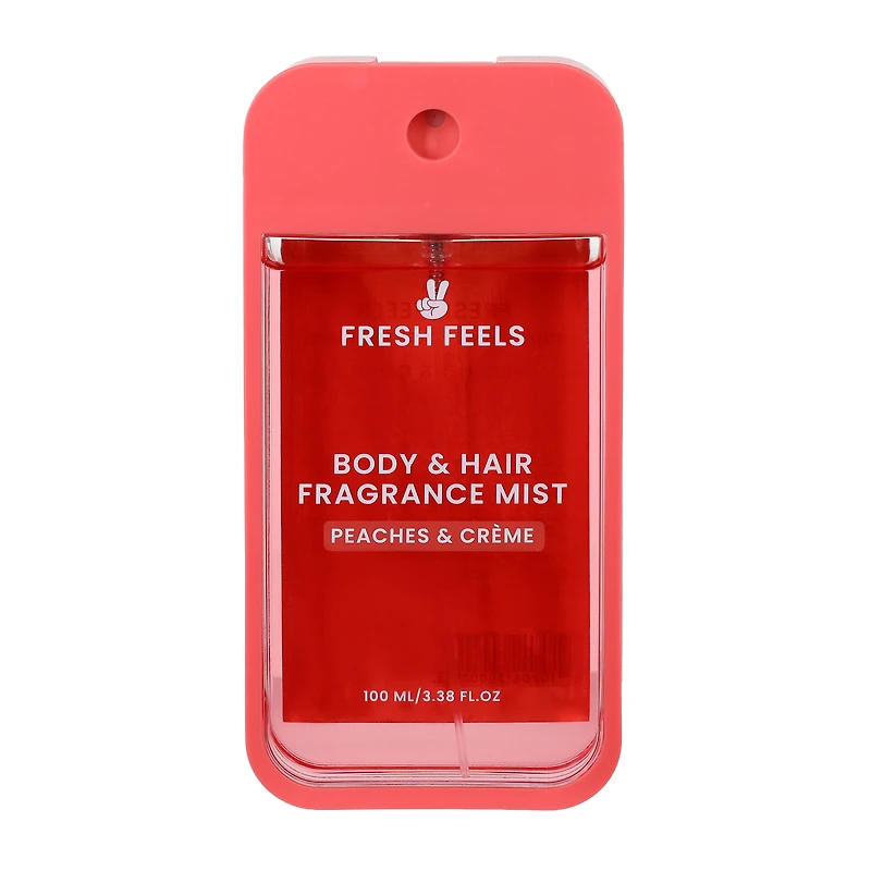 Fresh Feels Peaches & Crème Body & Hair Fragrance Mist 3.3oz