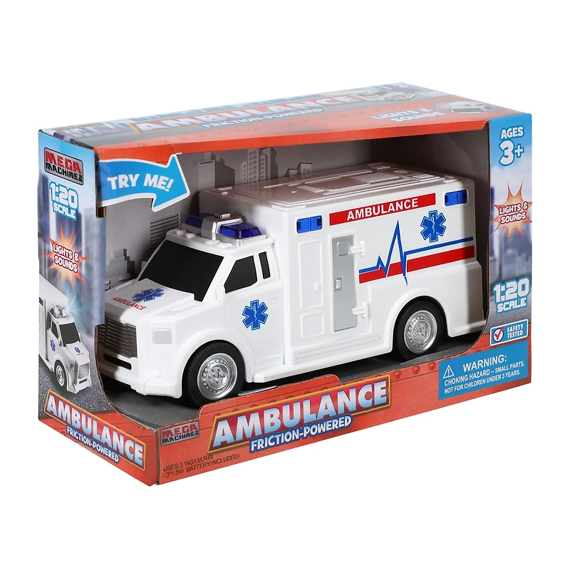 Mega Machines Friction-Powered Vehicle Toy