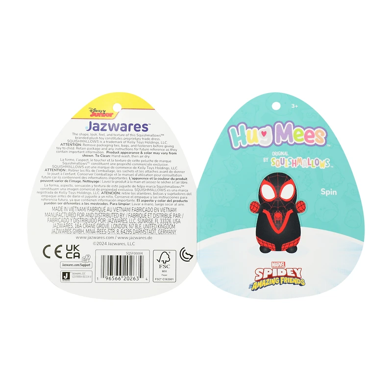 Hug Mees™ By Squishmallows™ Marvel Spidey And Amazing Friends Plush