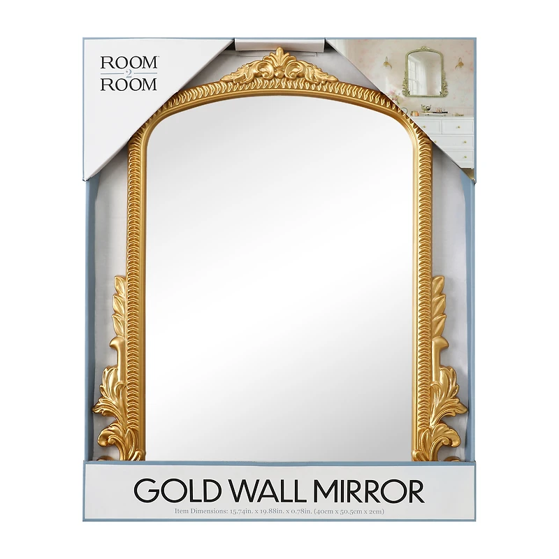 Gold Wall Mirror