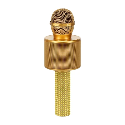 Gold Karaoke Microphone