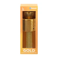 Gold Karaoke Microphone