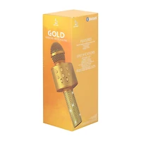 Gold Karaoke Microphone