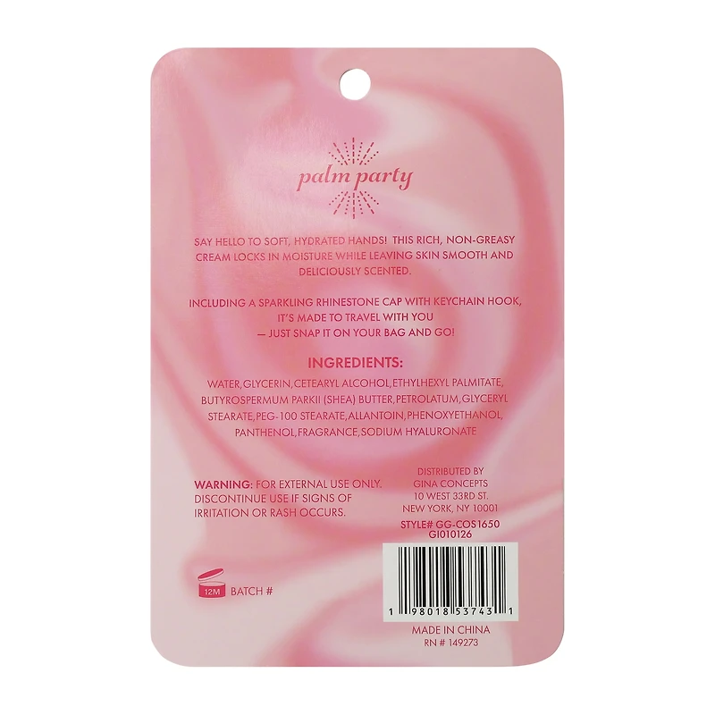Palm Party Vanilla Frosting Hand Cream 2-Pack Set