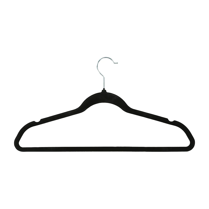 Flocked Clothes Hangers 20-Pack