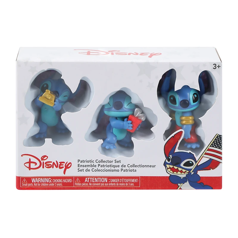 Disney Stitch Patriotic Collector Set