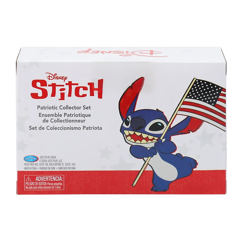 Disney Stitch Patriotic Collector Set