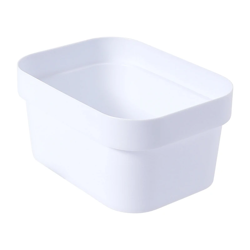 White Storage Bin