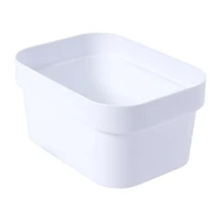 White Storage Bin