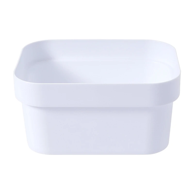 White Storage Bin