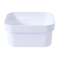White Storage Bin