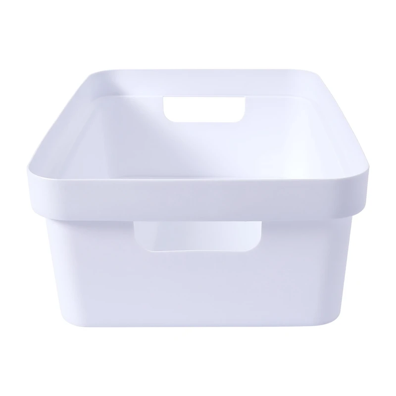 White Storage Bin