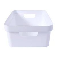 White Storage Bin