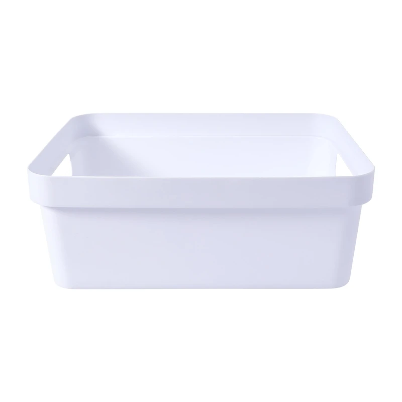 White Storage Bin