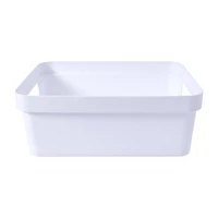 White Storage Bin