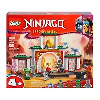 LEGO® Ninjago Dragon's Rising Ninja Spinjitsu Temple Building Toy 158-Pcs
