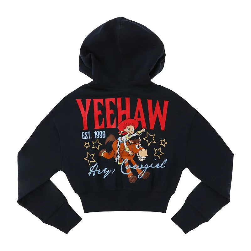Juniors Disney PIXAR Toy Story Jessie Zip Up Graphic Hoodie