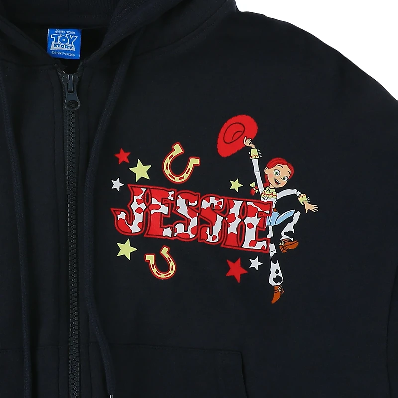 Juniors Disney PIXAR Toy Story Jessie Zip Up Graphic Hoodie